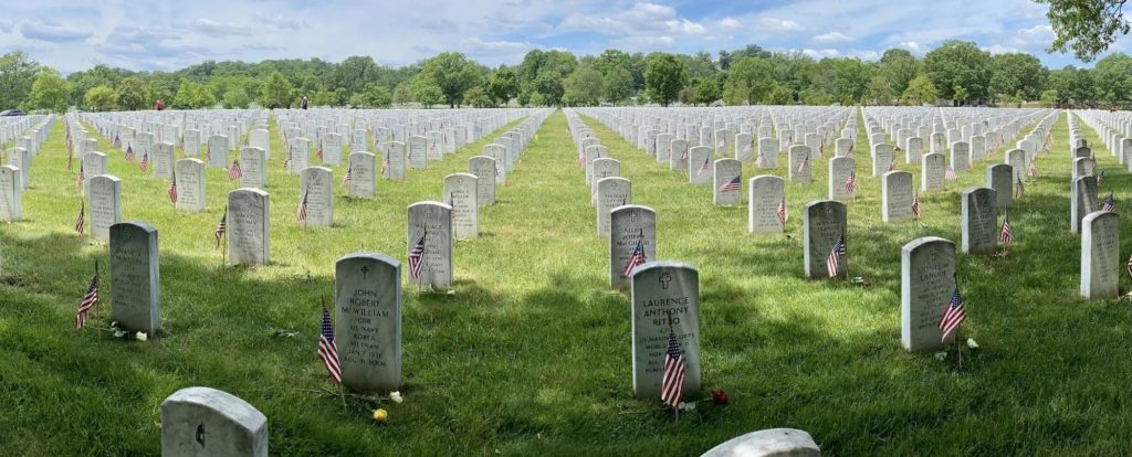 Arlington Cemetery, Memorial Day 2021