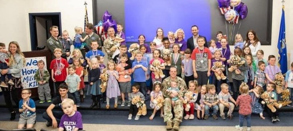 Operation Gratitude celebrating military children with Battalion Buddy bears